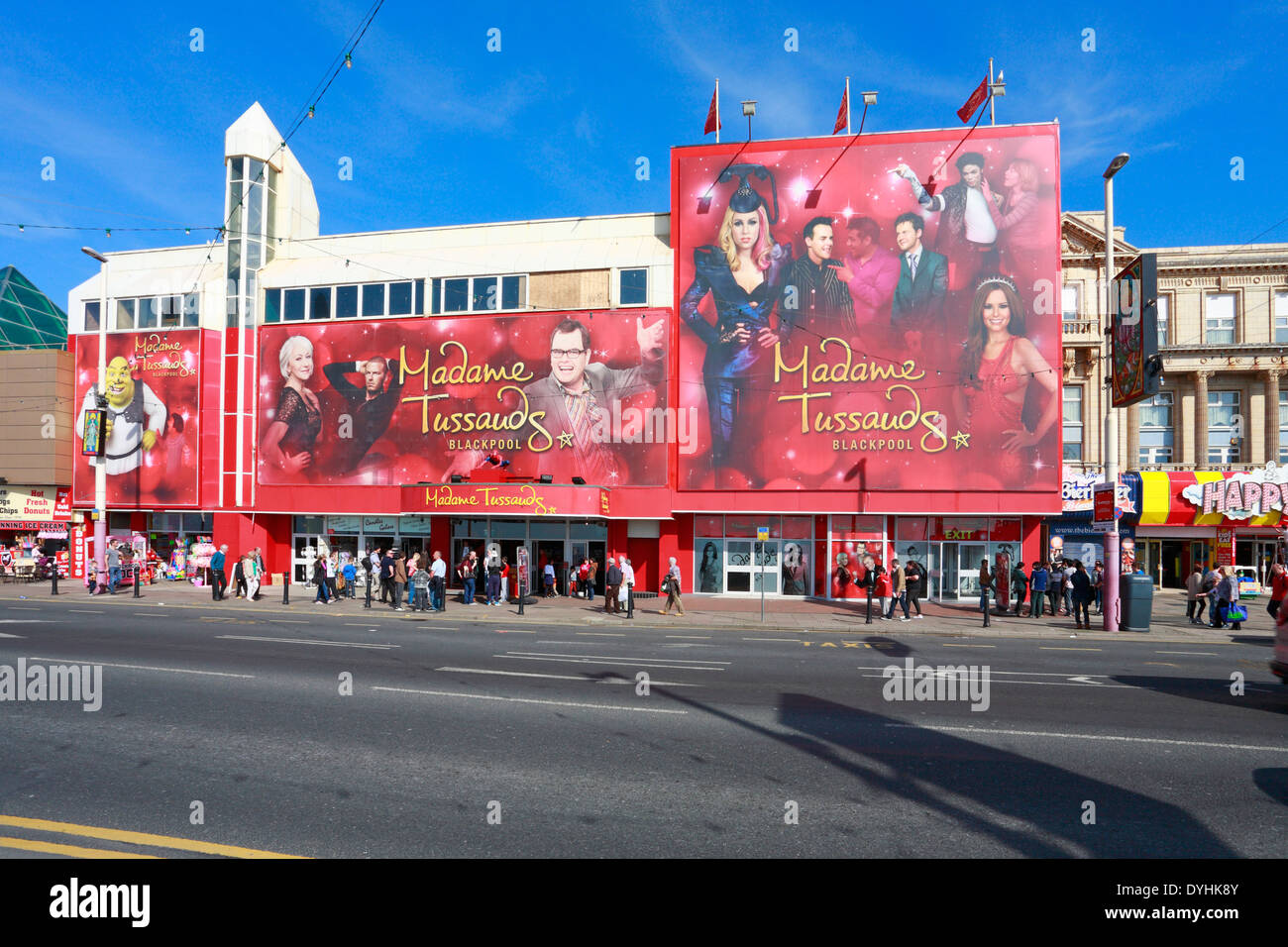 Madame Tussauds, Blackpool, Lancashire, England, UK. Stock Photo