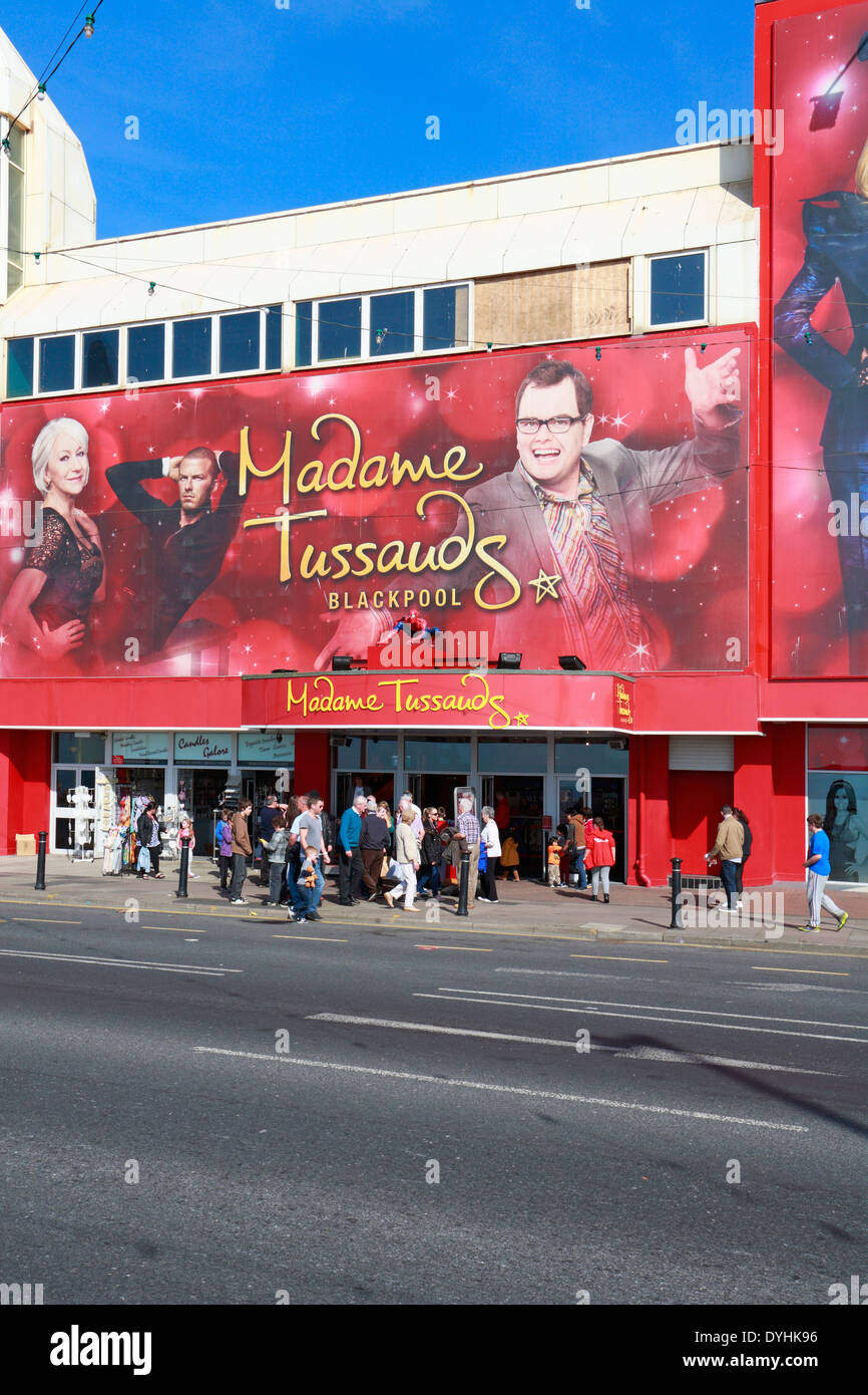 Madame Tussauds, Blackpool, Lancashire, England, UK. Stock Photo