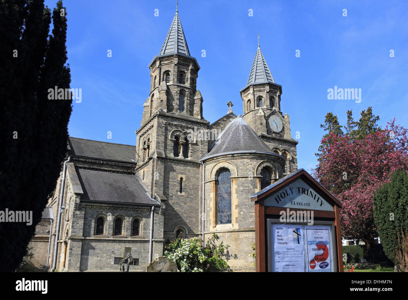 Holy Trinity church Claygate, Surrey, England, UK Stock Photo Alamy