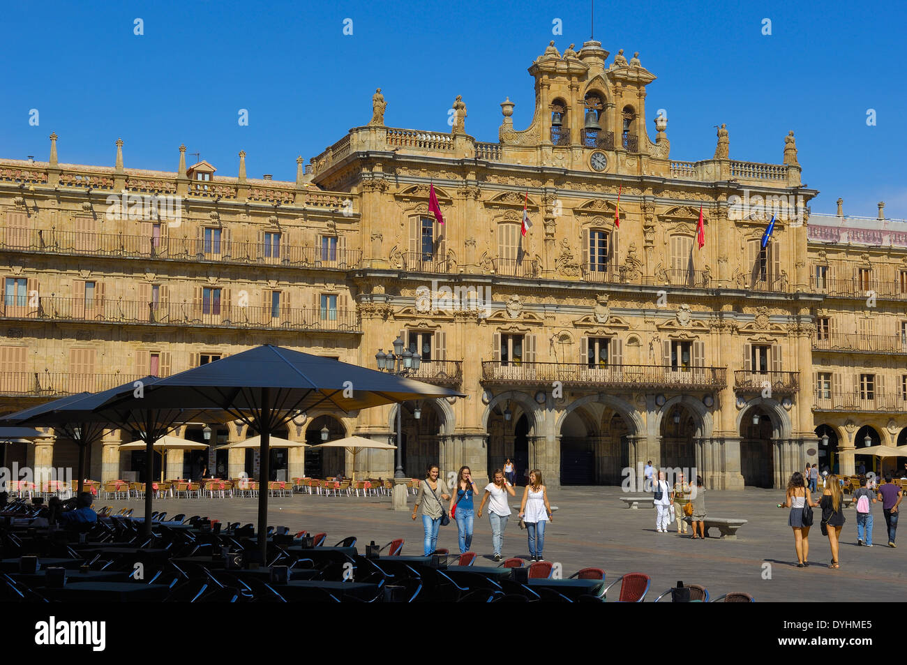Cafe in plaza mayor main hi-res stock photography and images - Alamy