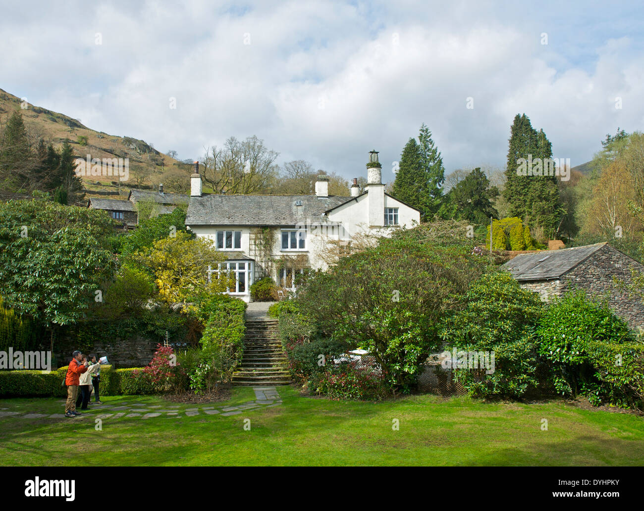 Rydal Mount, last home of poet William Wordsworth, Rydal, Lake District