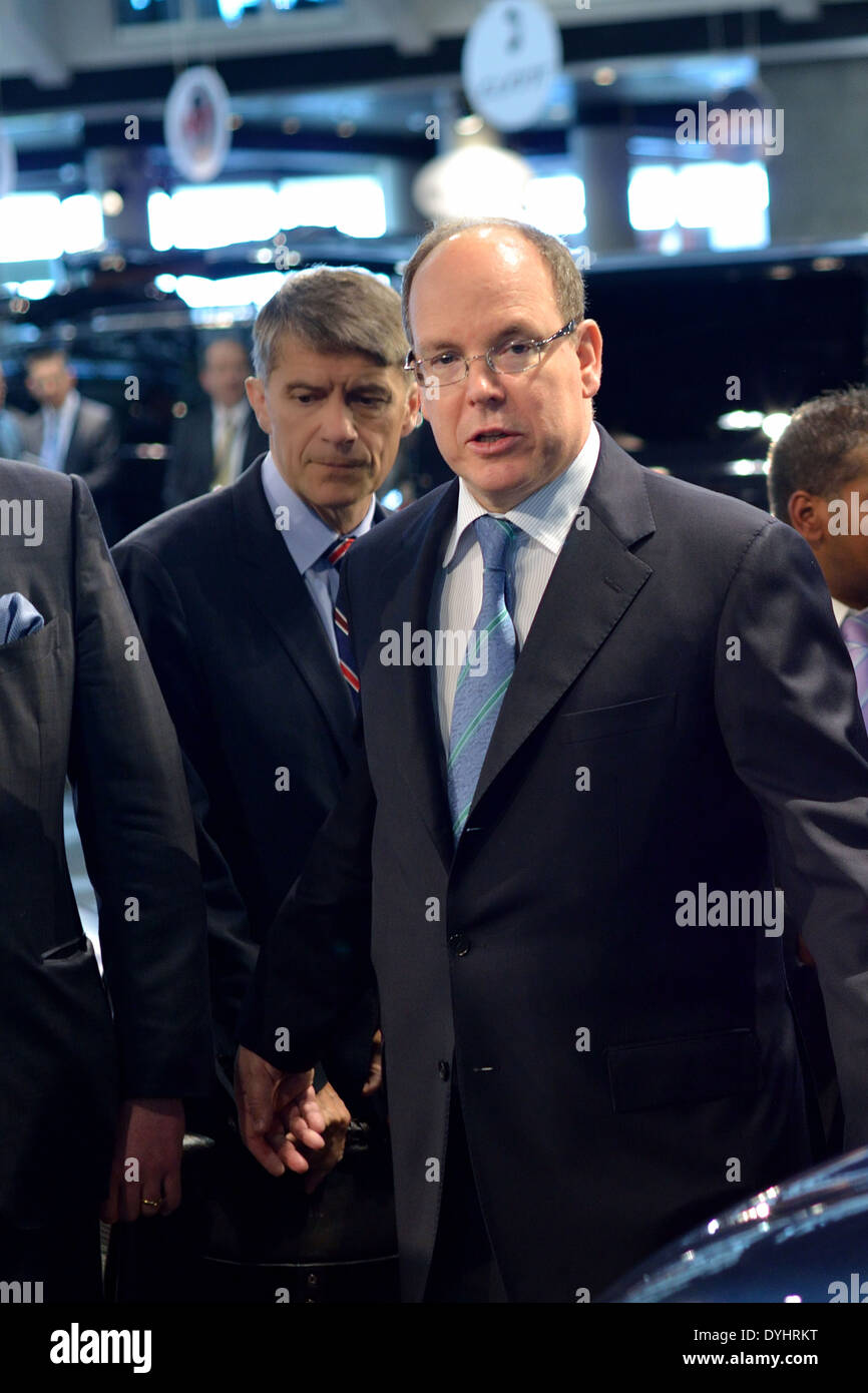 Albert II, Prince of Monaco at the Top Marques 2014 Stock Photo