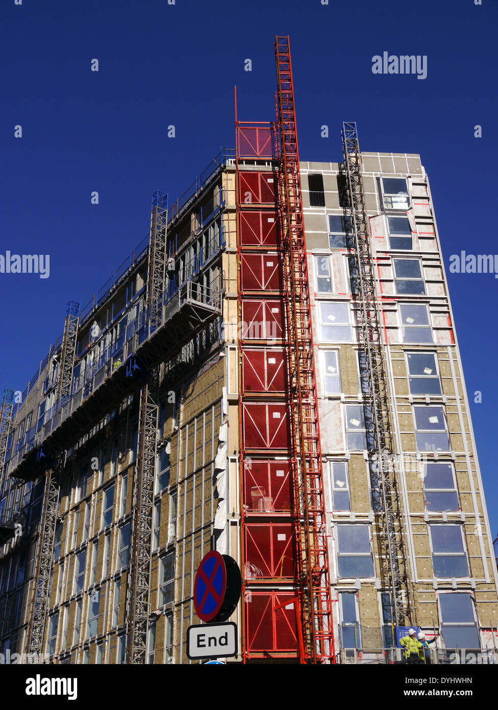 Modern architecture Construction of office building, Science City