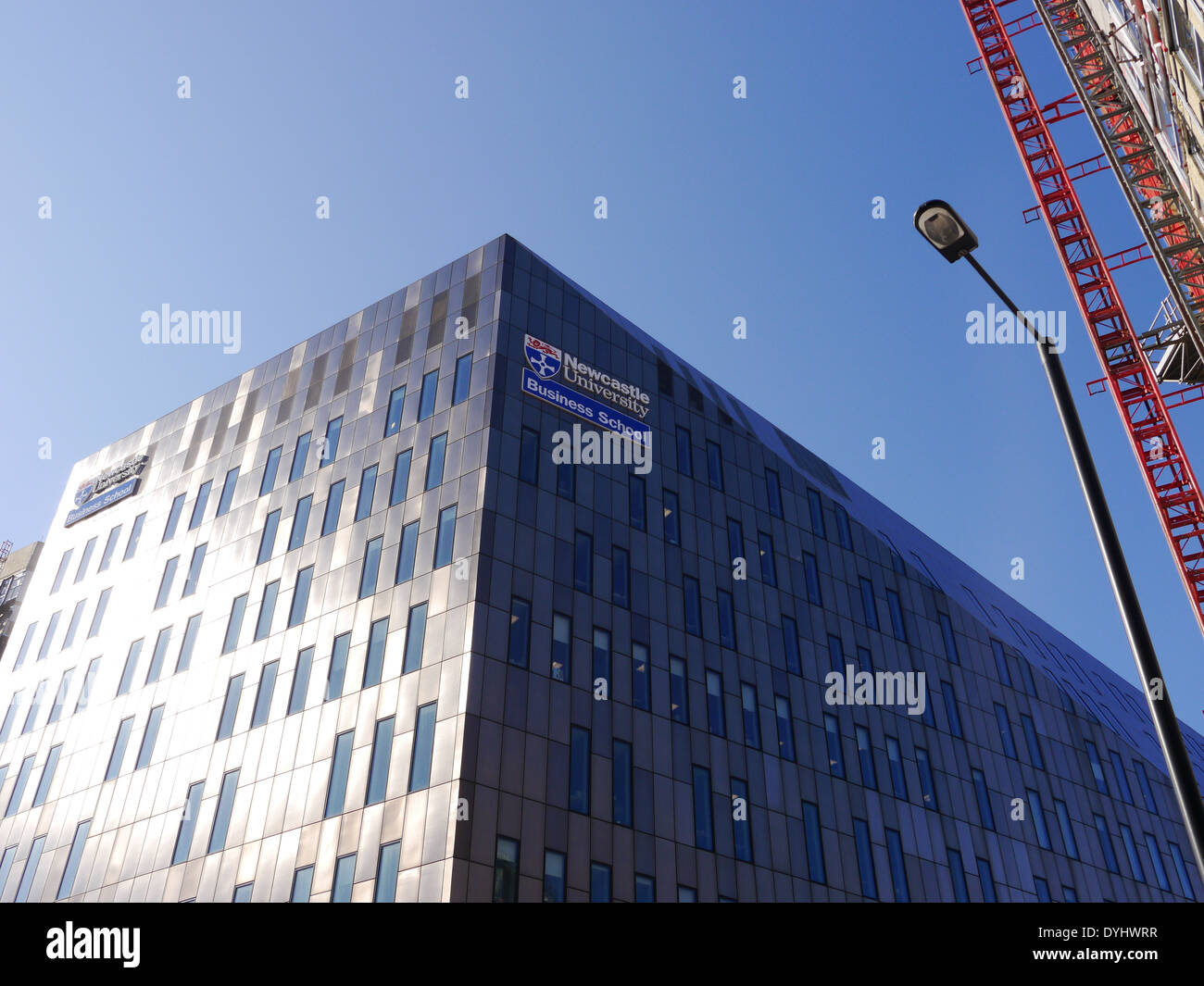 Modern architecture, Newcastle University Business School, Science City