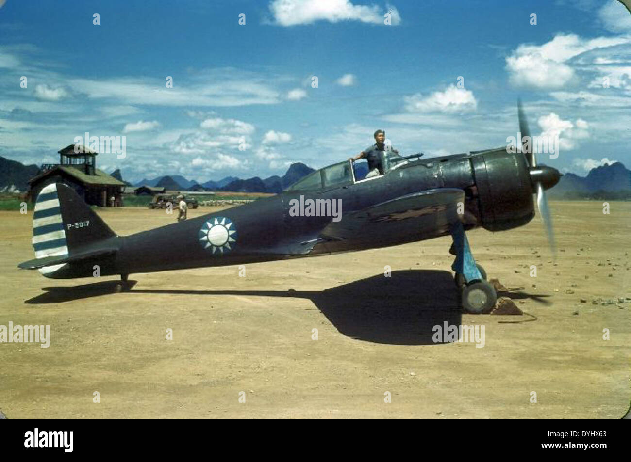 Nakajima Ki43 II, P-5017, Chinese AF, China, c44-45 04340001 Stock