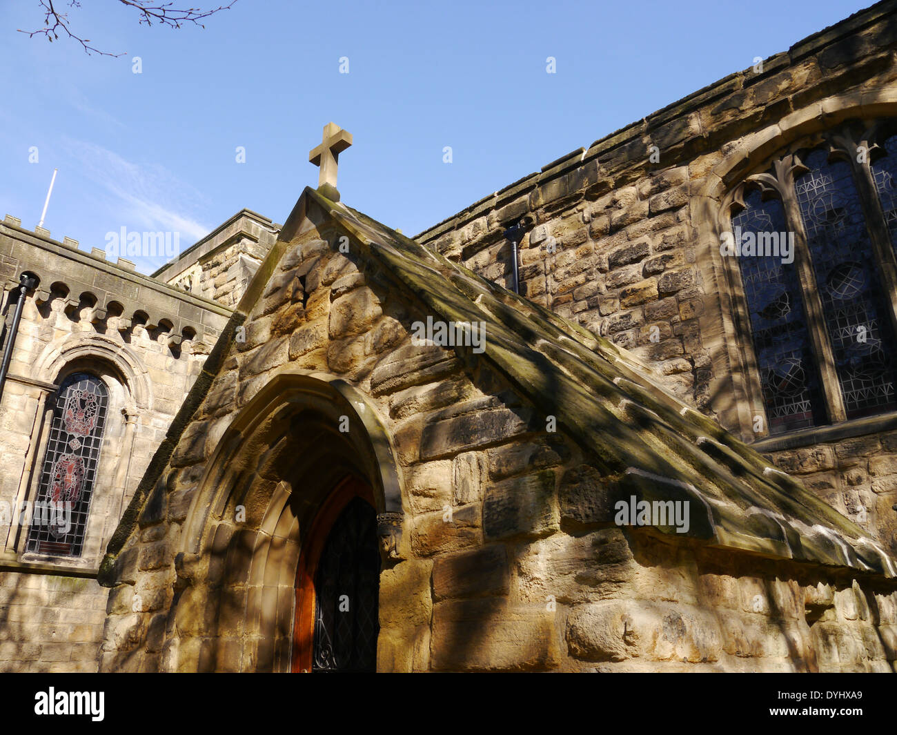 Parish Church of St. Andrew, St. Andrew's Street (Darn Crook), Newcastle upon Tyne, England, UK Stock Photo