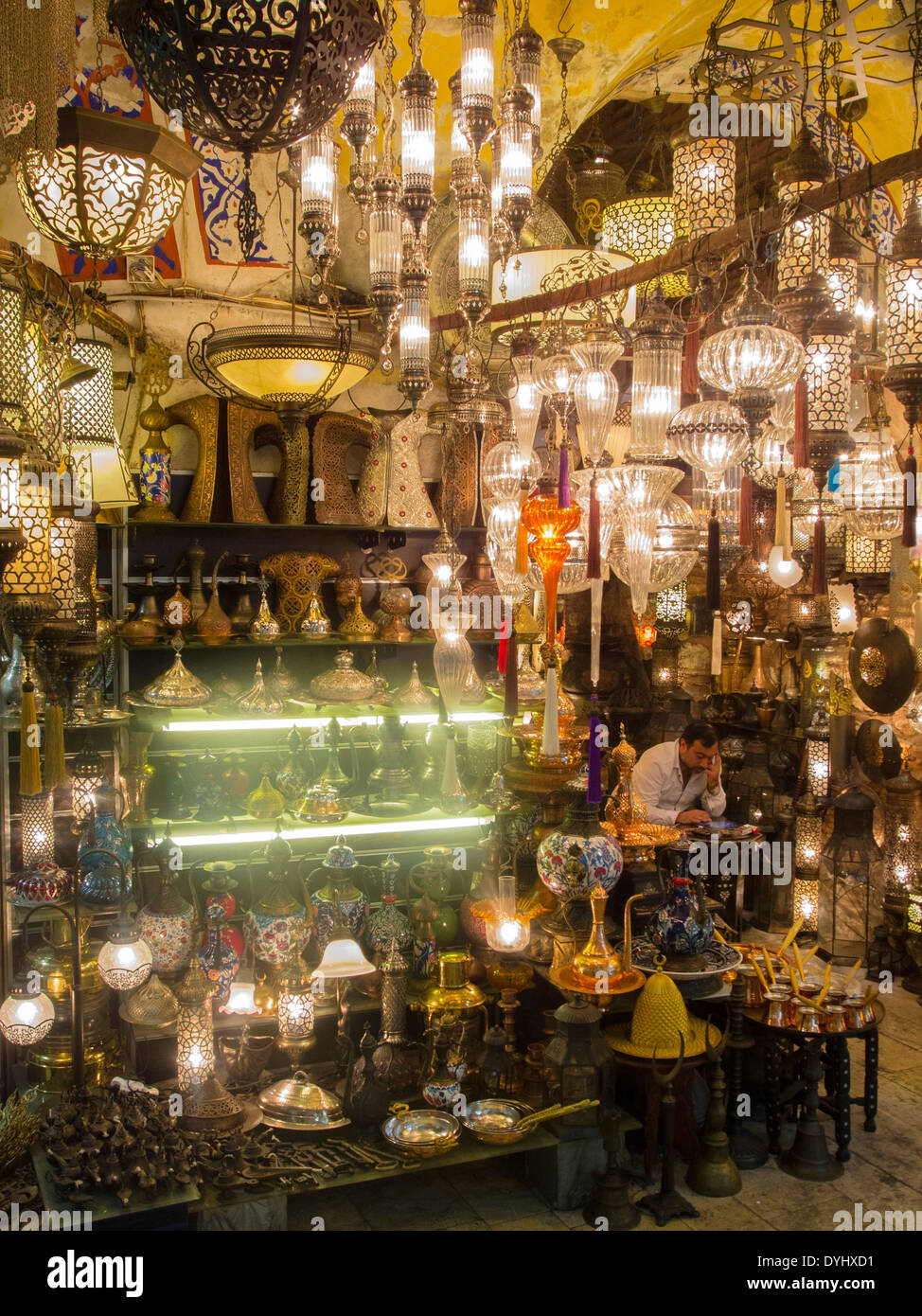 Türkei, Istanbul, Grosser Bazaar Stock Photo