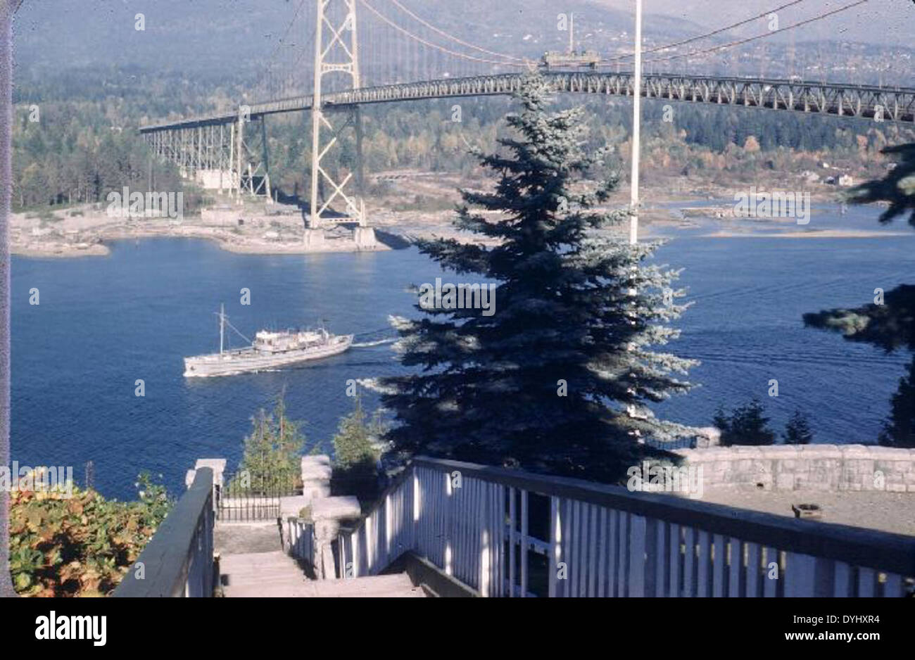 Jack Canary Special Collection Photo Lions Gate Bridge, Vancouver Stock Photo