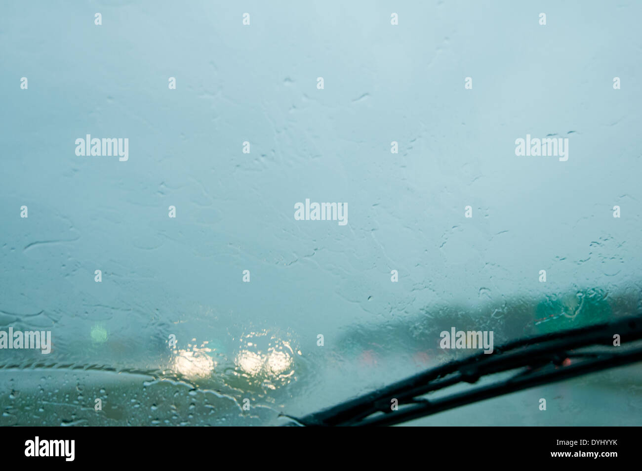 Windshield Wiper Rain High Resolution Stock Photography and Images Alamy
