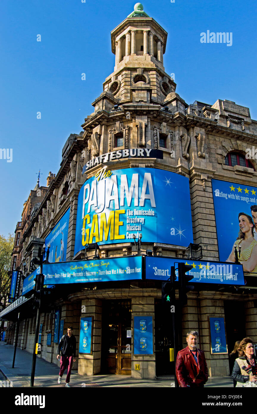The Shaftesbury Theatre, Shaftesbury Avenue, London Borough of Camden