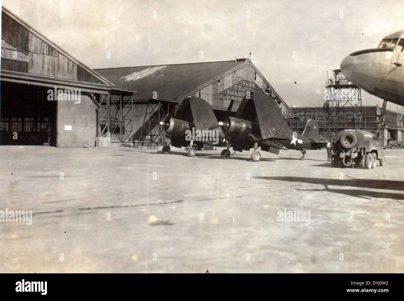 This image from the Charles Daniels Collection shows Marine Corsairs ...