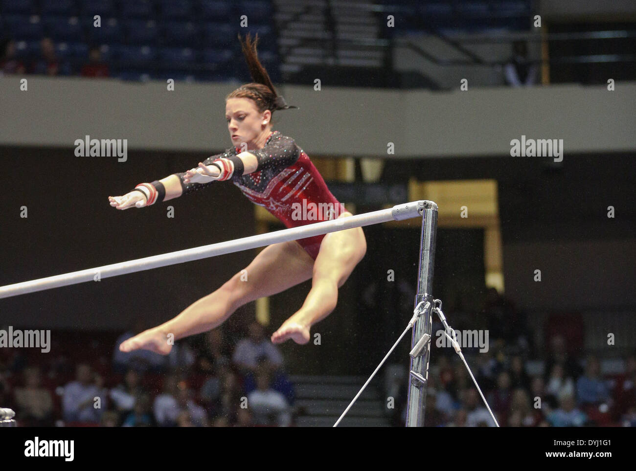 Crimson Tide Gymnastics High Resolution Stock Photography and Images