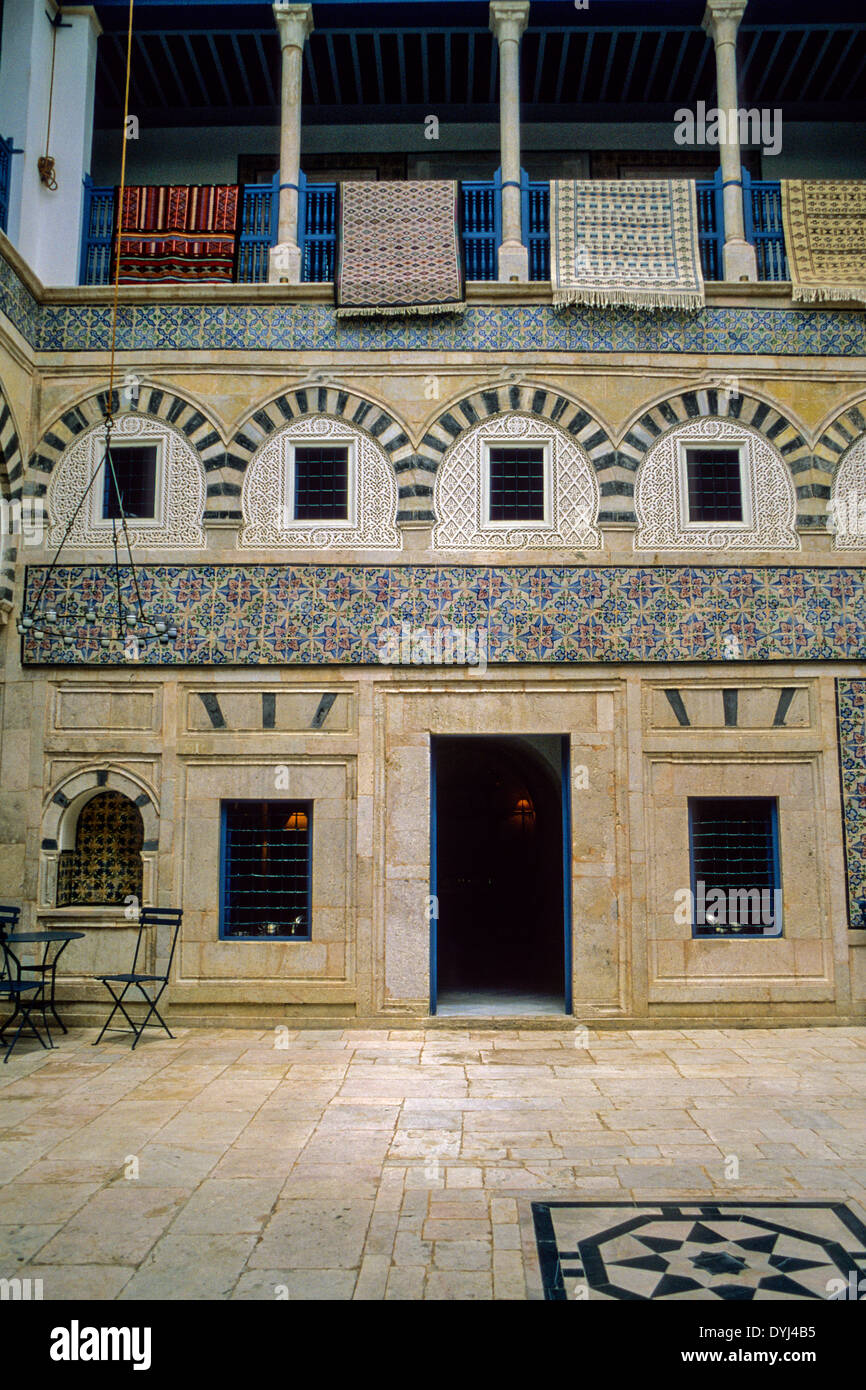 Tunisia. Tunis Medina. Dar Hamouda Pacha, late 18th. Century. Now a