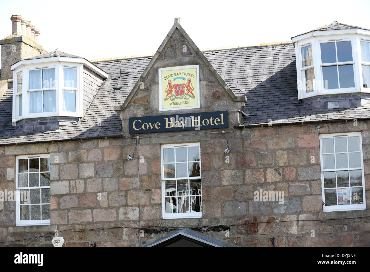 The Cove Bay Hotel in the village of Cove, Aberdeen city, Scotland, UK