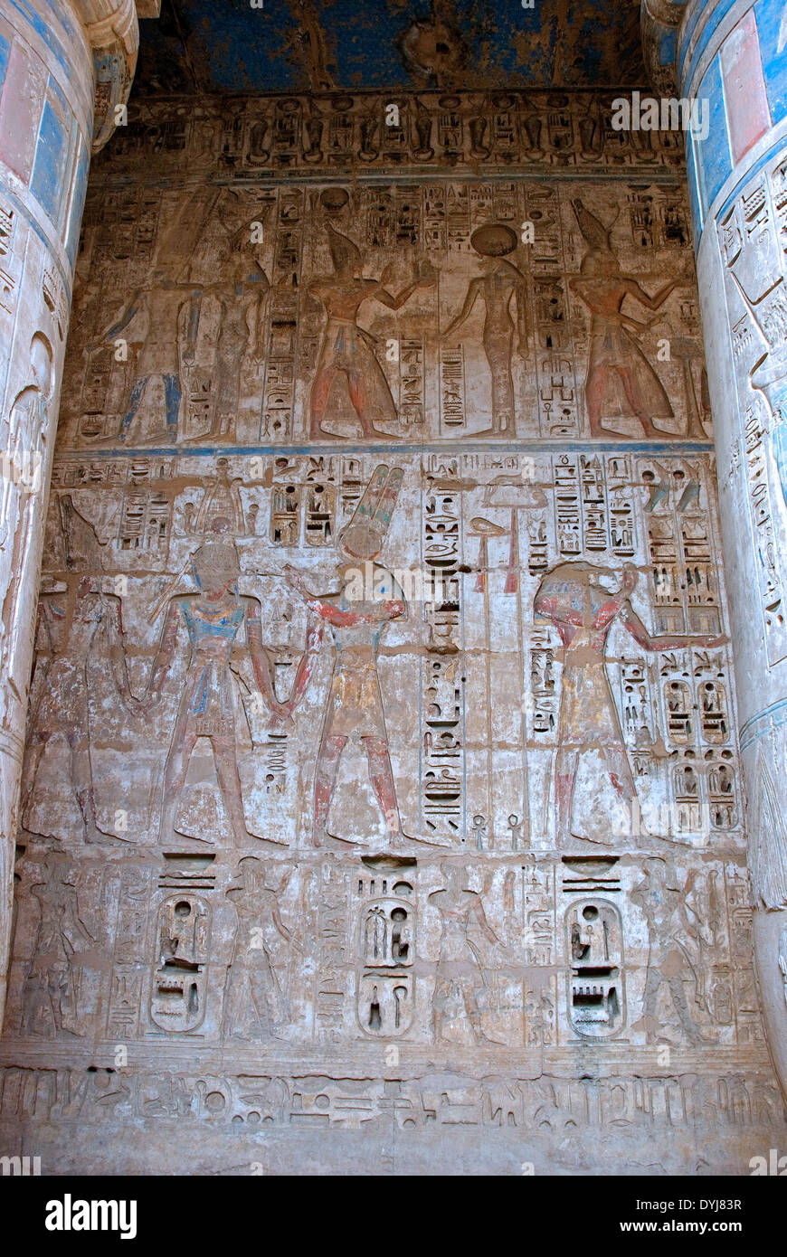 Temple of Ramses III (1198-1167 b.C. – XX° Dyn.) at Medinet Habu ...