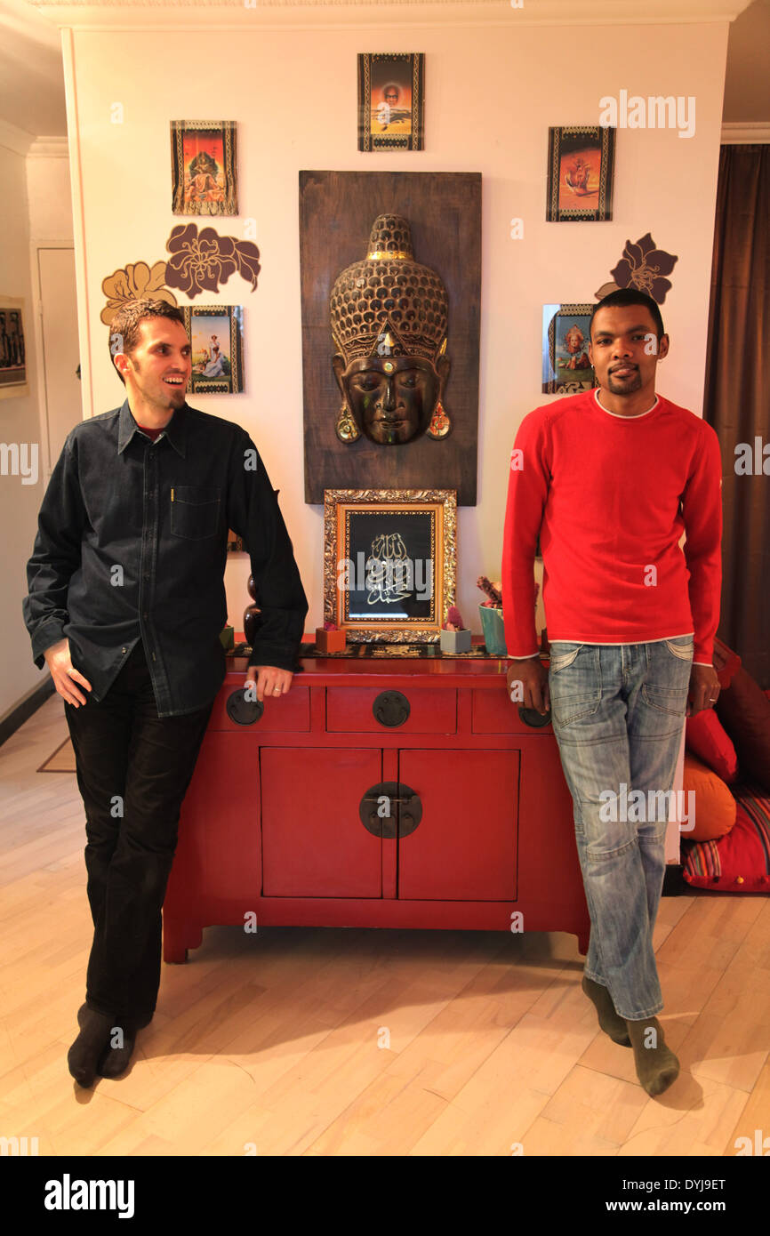 Frenchman Ludovic Zahed and Qiyaammudeeen JantjiesZahed live as a Gay