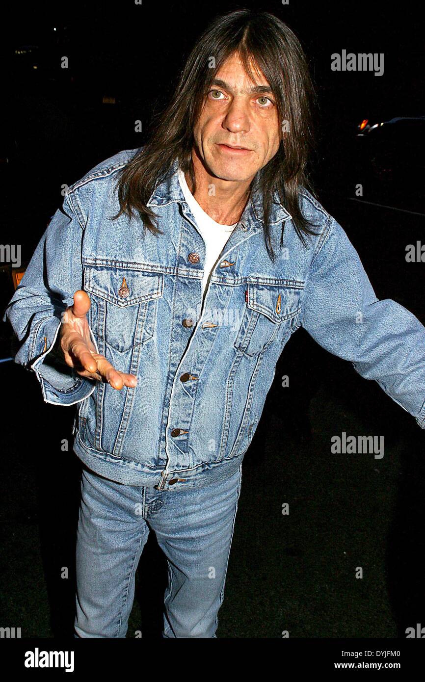 Malcolm young ac dc hi-res stock photography and images - Alamy
