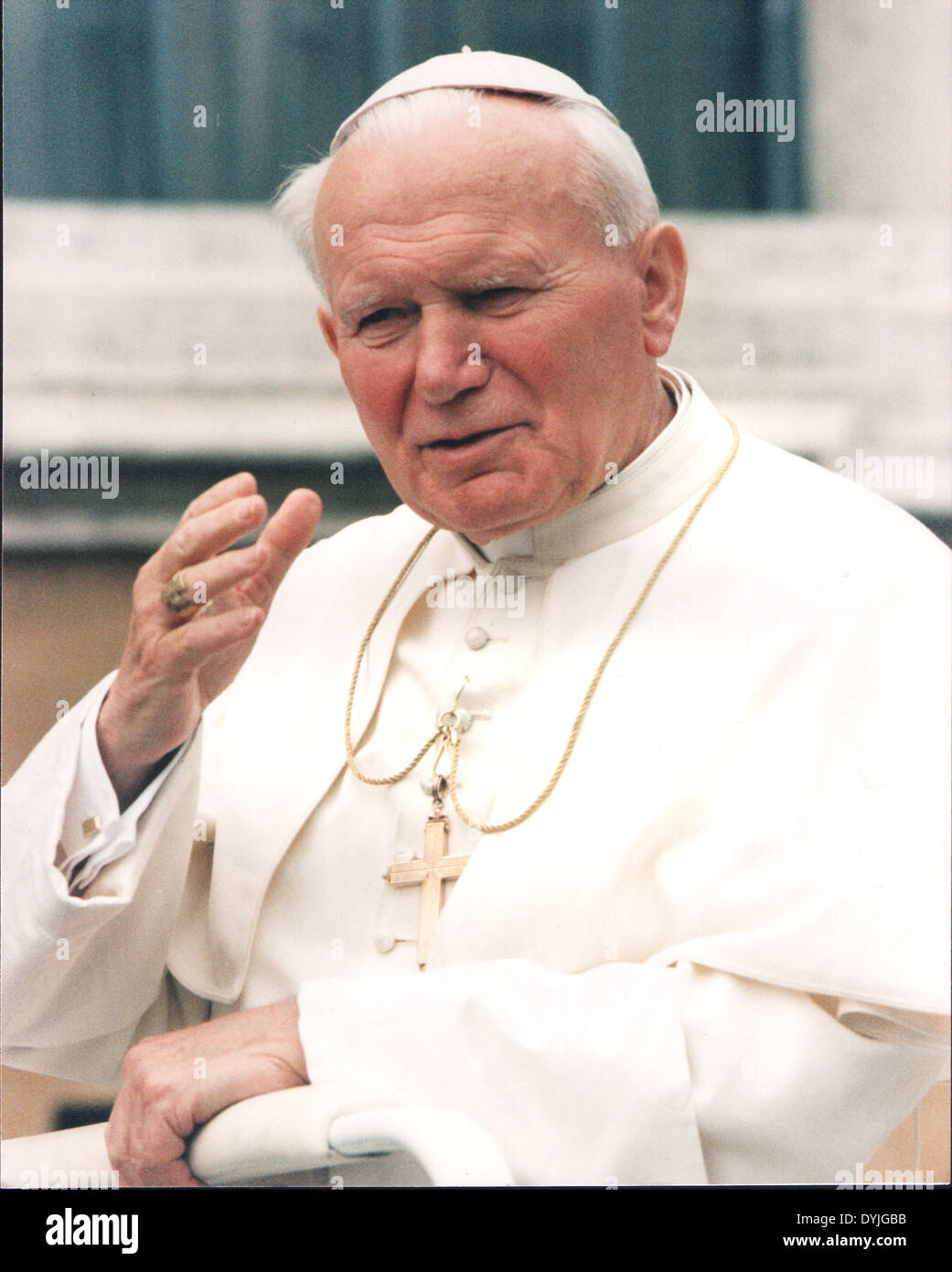 Pope John Paul II ( Wojtyla ) Stock Photo