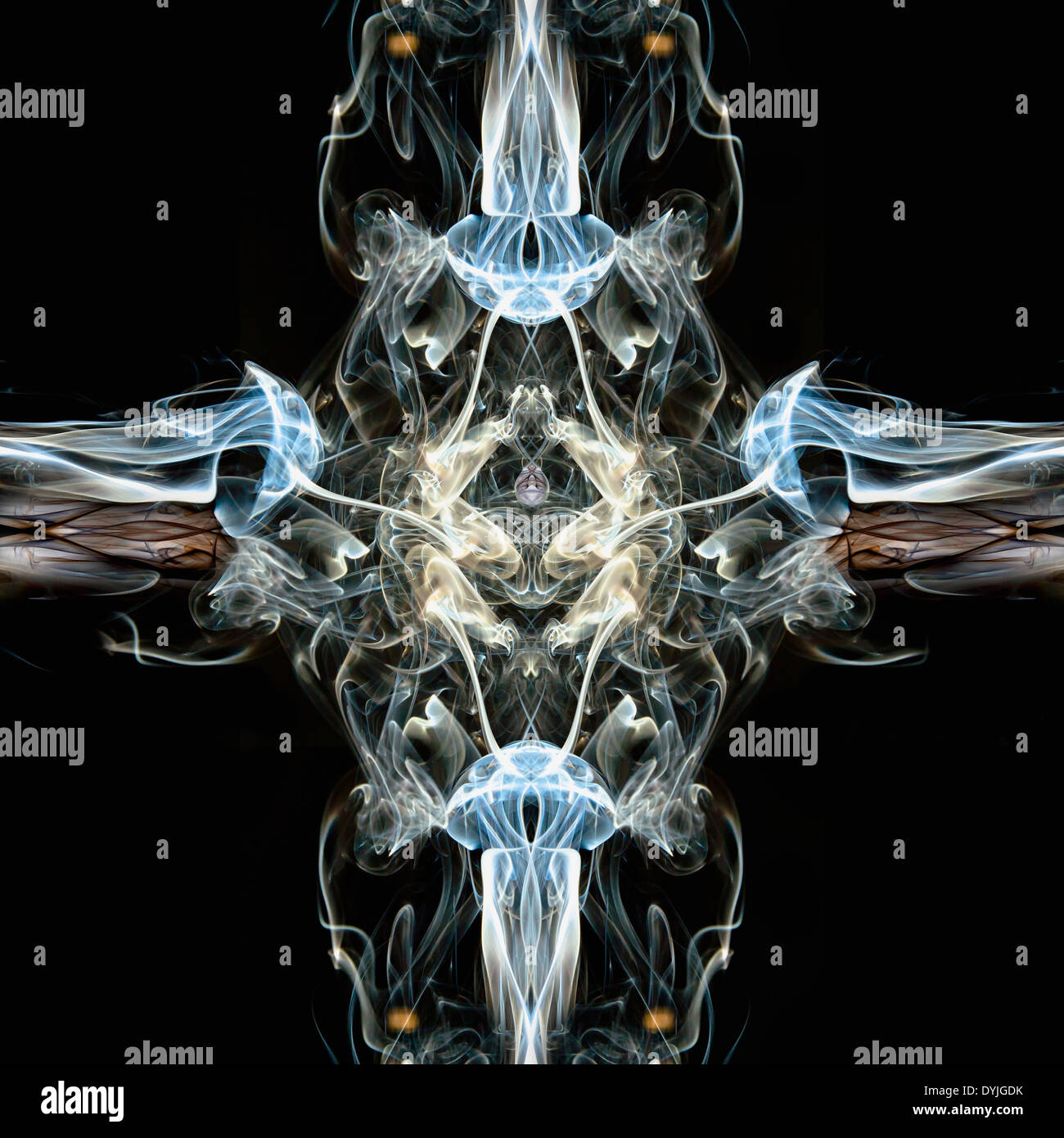 Digital composite of smoke images Stock Photo - Alamy