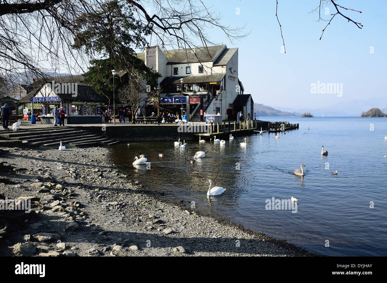 BownessonWindermere Lake District Stock Photo Alamy