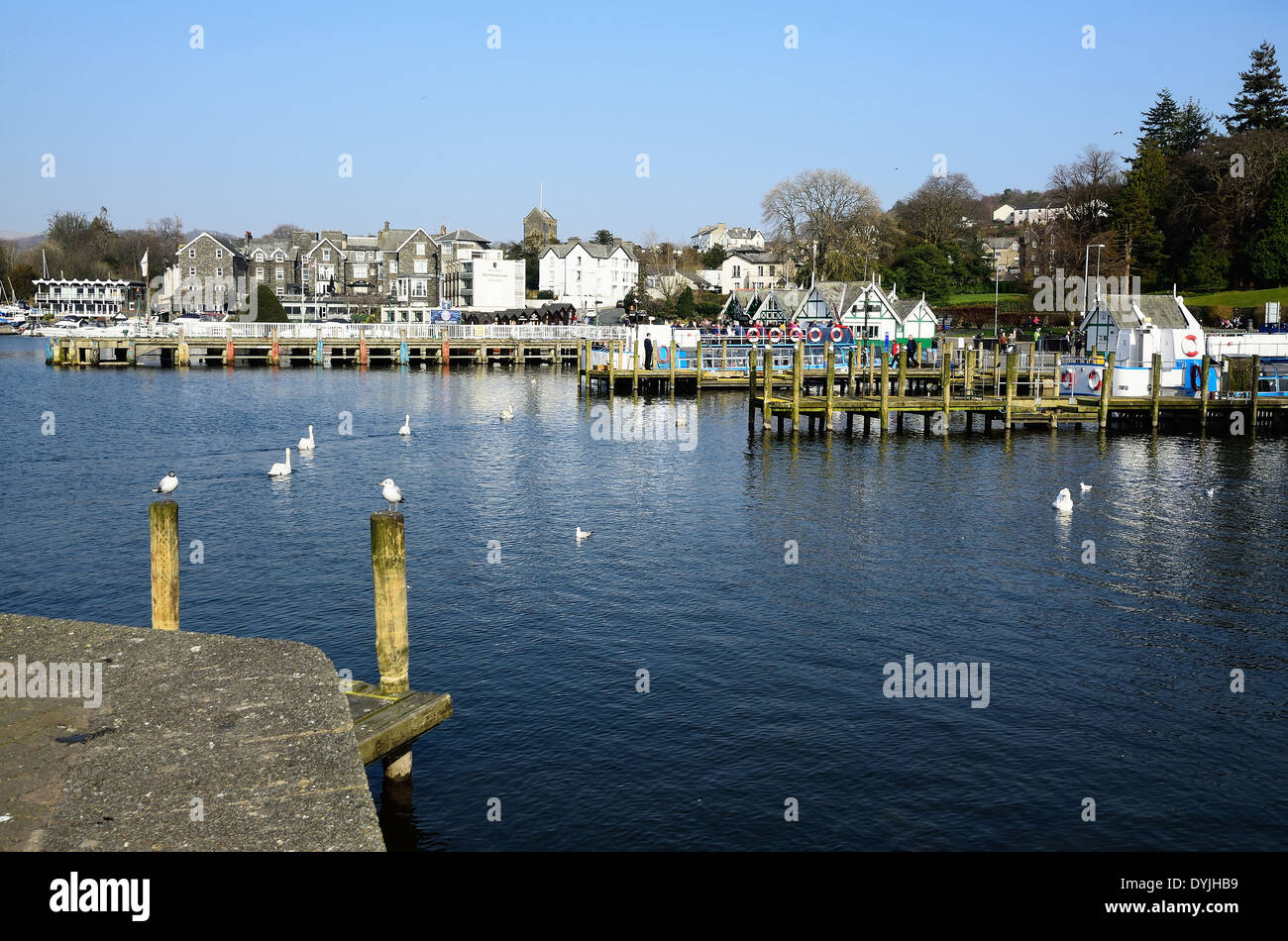 BownessonWindermere Lake District Stock Photo Alamy