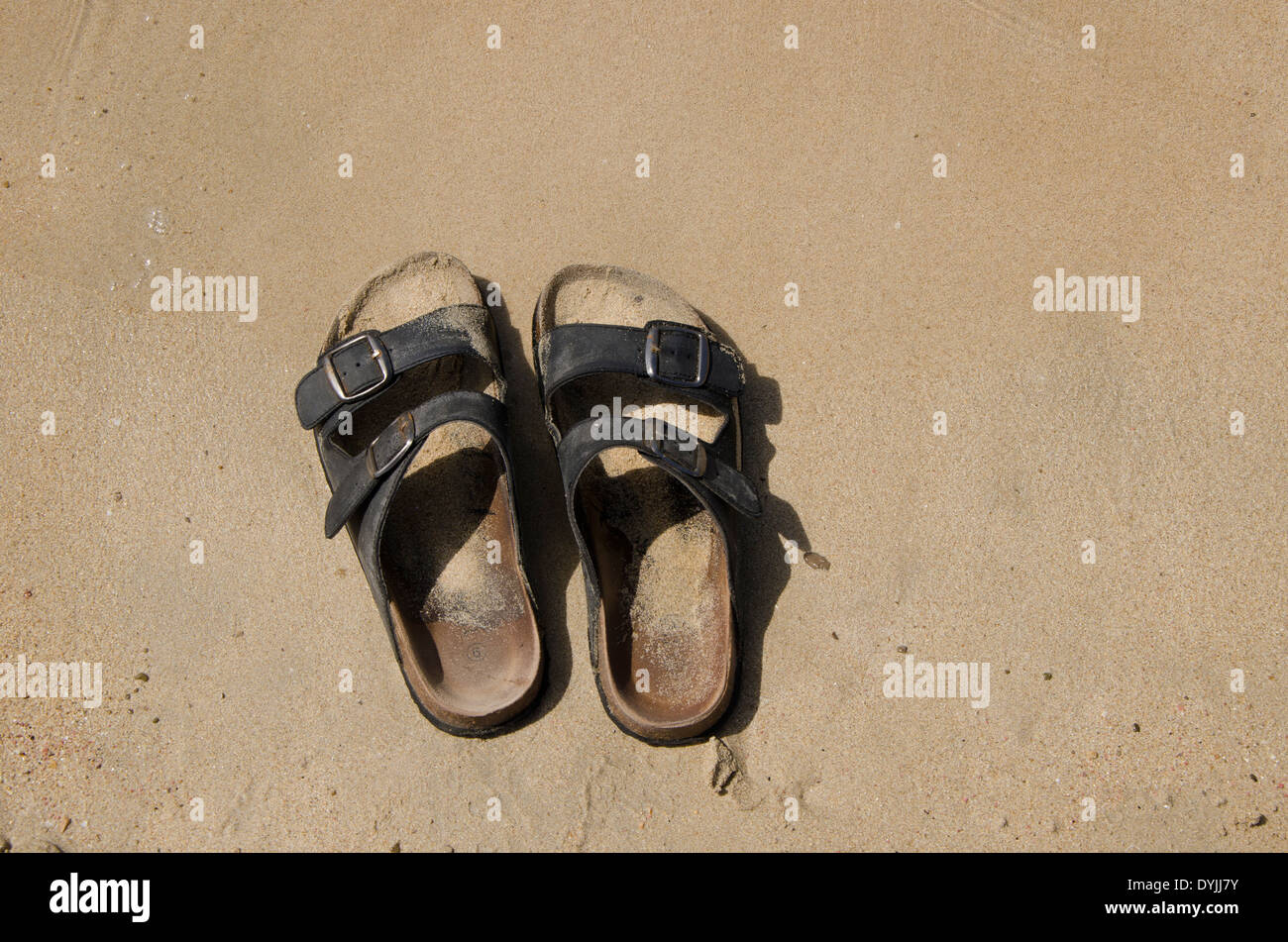 Well worn sandals hi-res stock photography and images - Alamy