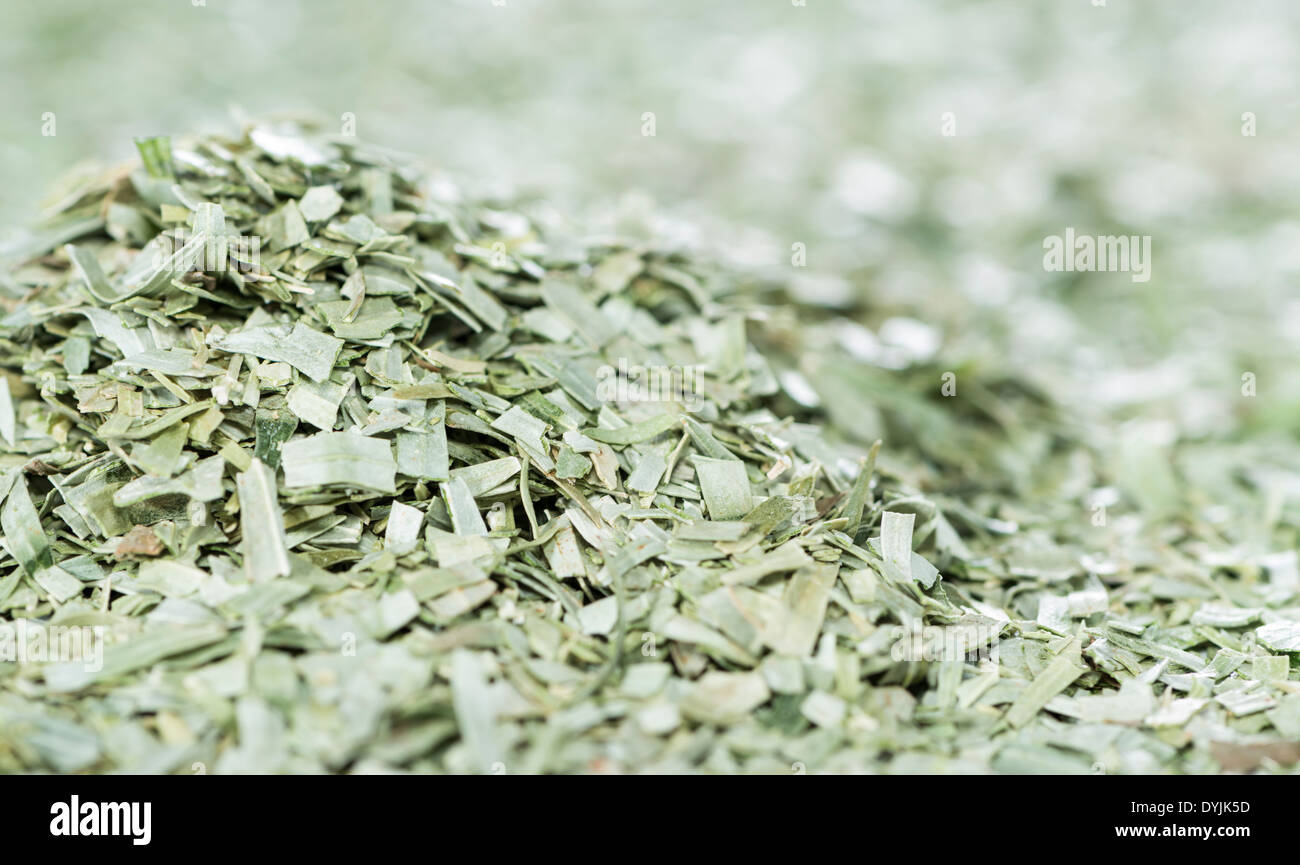 Dried Tarragon image for background or texture use Stock Photo Alamy