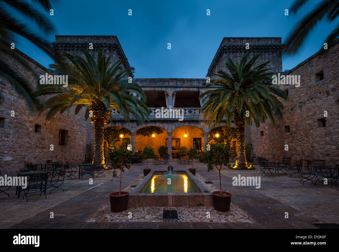 Parador Jarandilla de la Vera, Jarandilla de la Vera, Caceres Stock Photo 68637031 Alamy