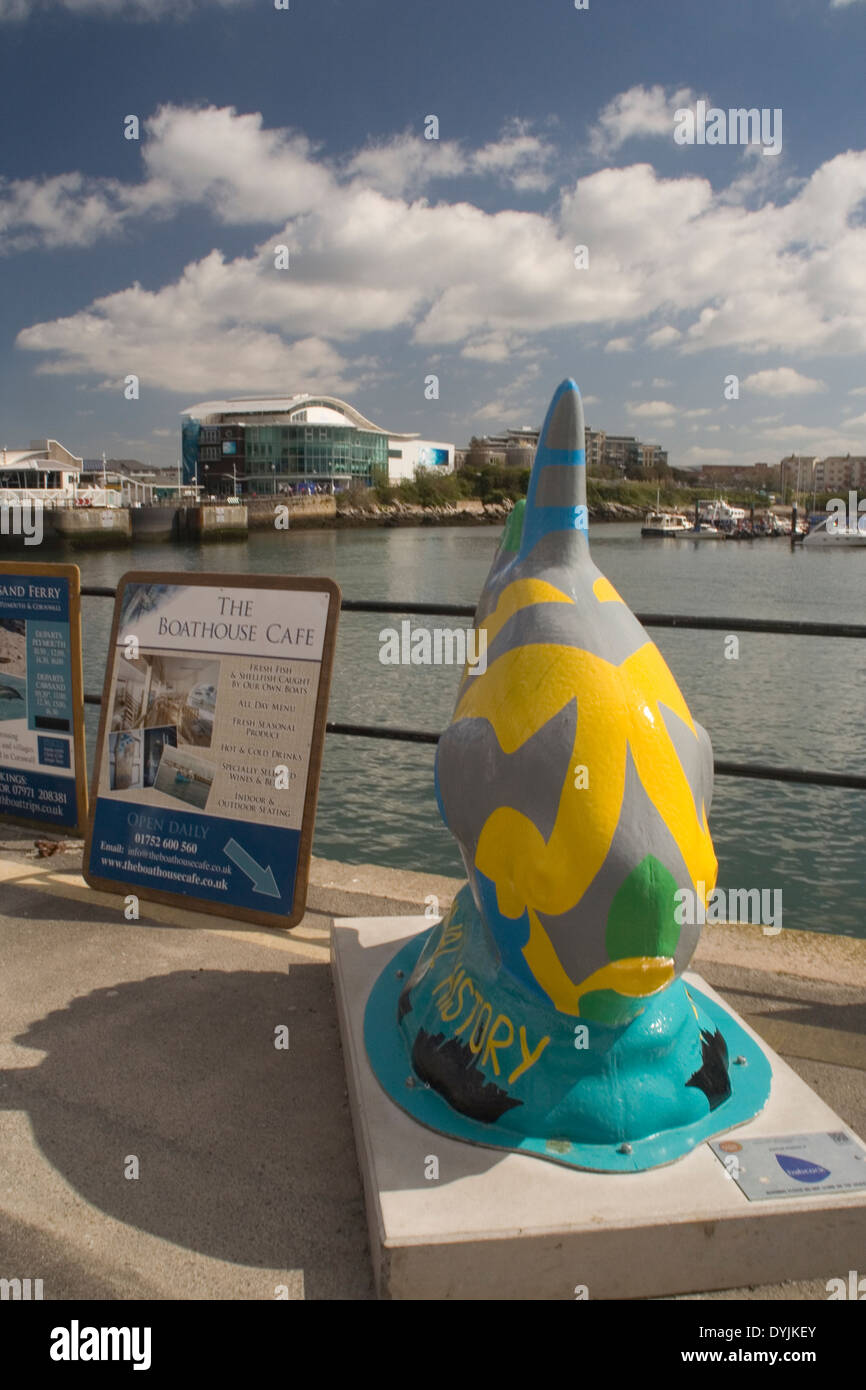 Sculpture barbican plymouth devon hires stock photography and images