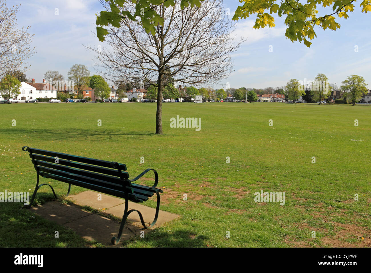Gigg's Hill Green, Thames Ditton, Surrey, England, UK. Stock Photo