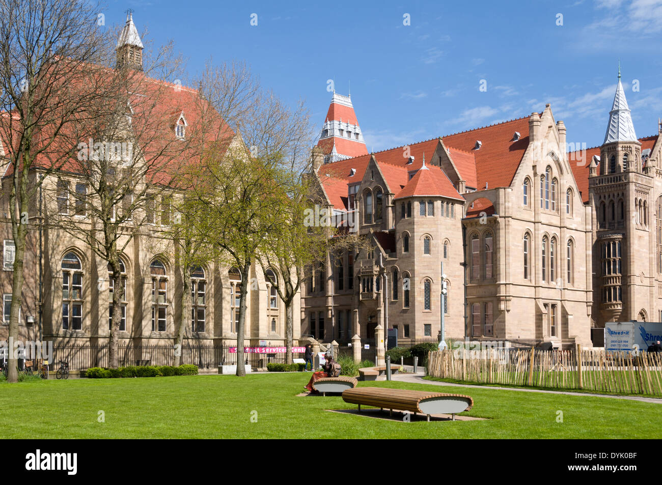 The Old Quadrangle Buildings Manchester University Campus Oxford Road 