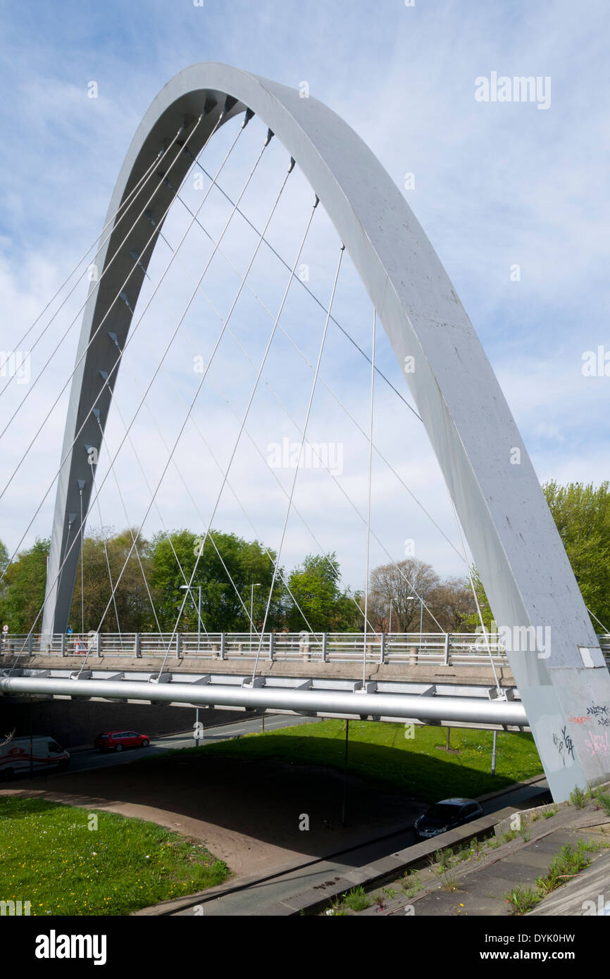Cable stayed steel arch bridge hi-res stock photography and images - Alamy
