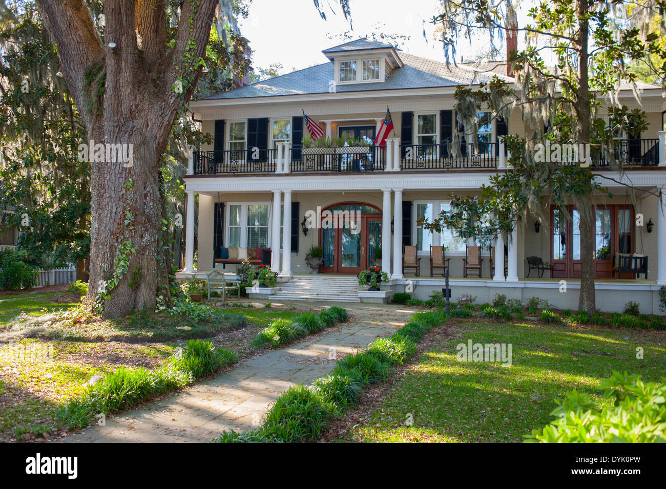 USA GA Savannah area Isle of Hope a private home along