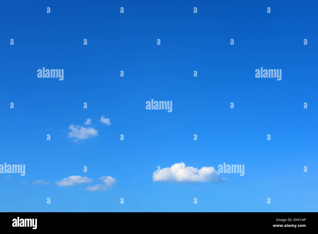 Clear Blue Sky Stock Photo