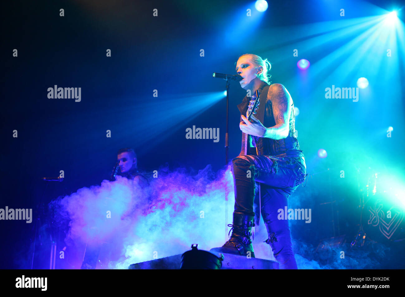 The Dark Rock Band 'Lord Of The Lost' from Hamburg, with frontman Chris