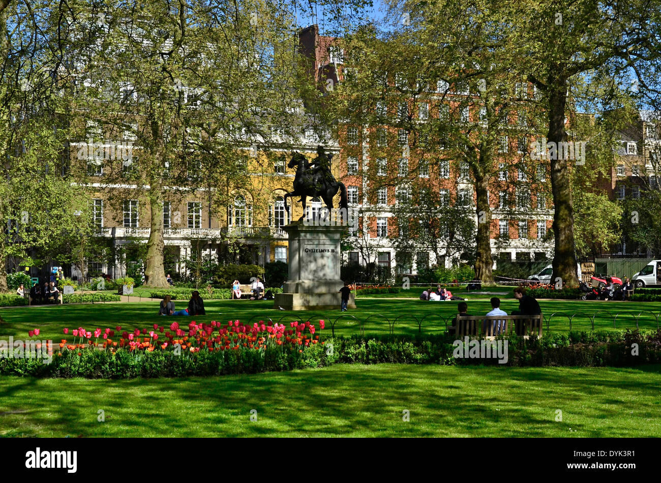 St James's Square, London, England Stock