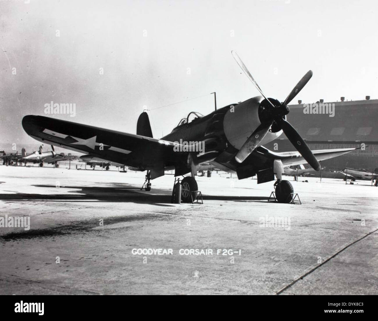 The Goodyear F2G-1D Corsair was a variant of the famed F4U Corsair ...