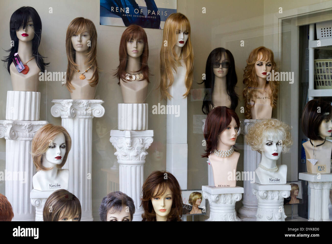 Womens Wig High Resolution Stock Photography and Images - Alamy