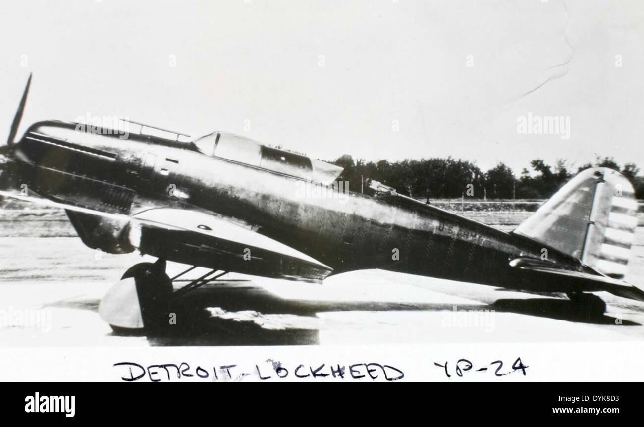 Detroit Lockheed YP24 Stock Photo Alamy