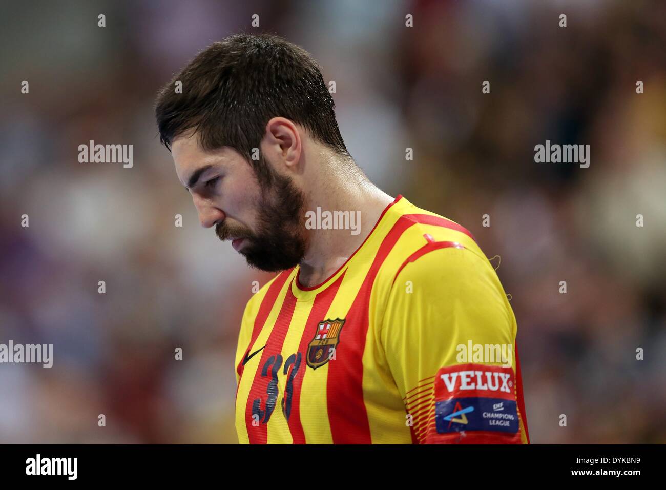 Nikola Karabatic Of Fc Barcelona During The Handball Champions League Quarter Final Match Between Rhein Neckar Nikola Karabatic Of Fc Barcelona During The Handball Champions League Quarter Final Match Between Rhein Neckar