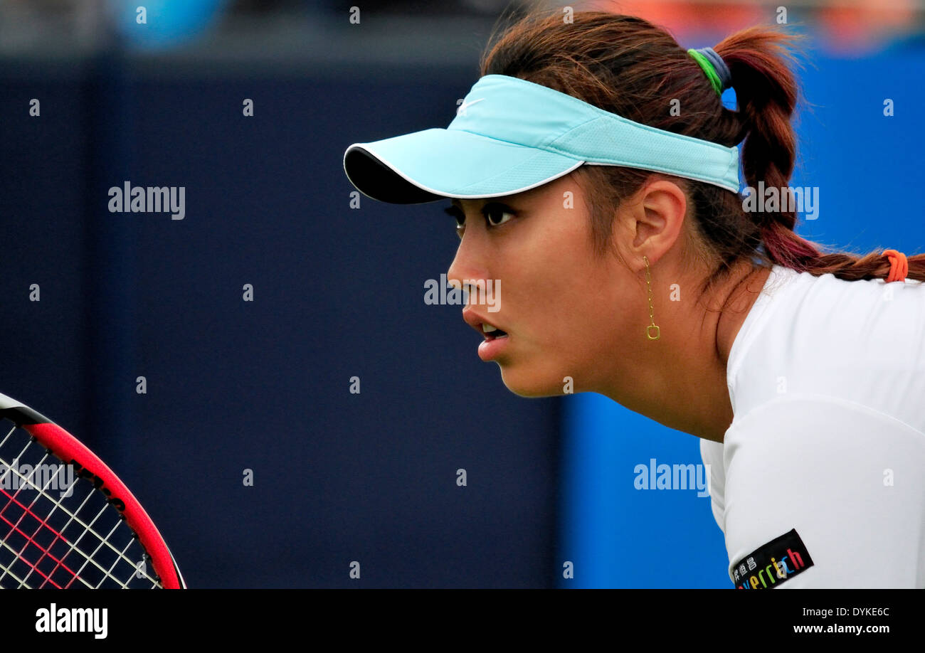 Hao-Ching Chan (Taipei) at Eastbourne, 2013 Stock Photo