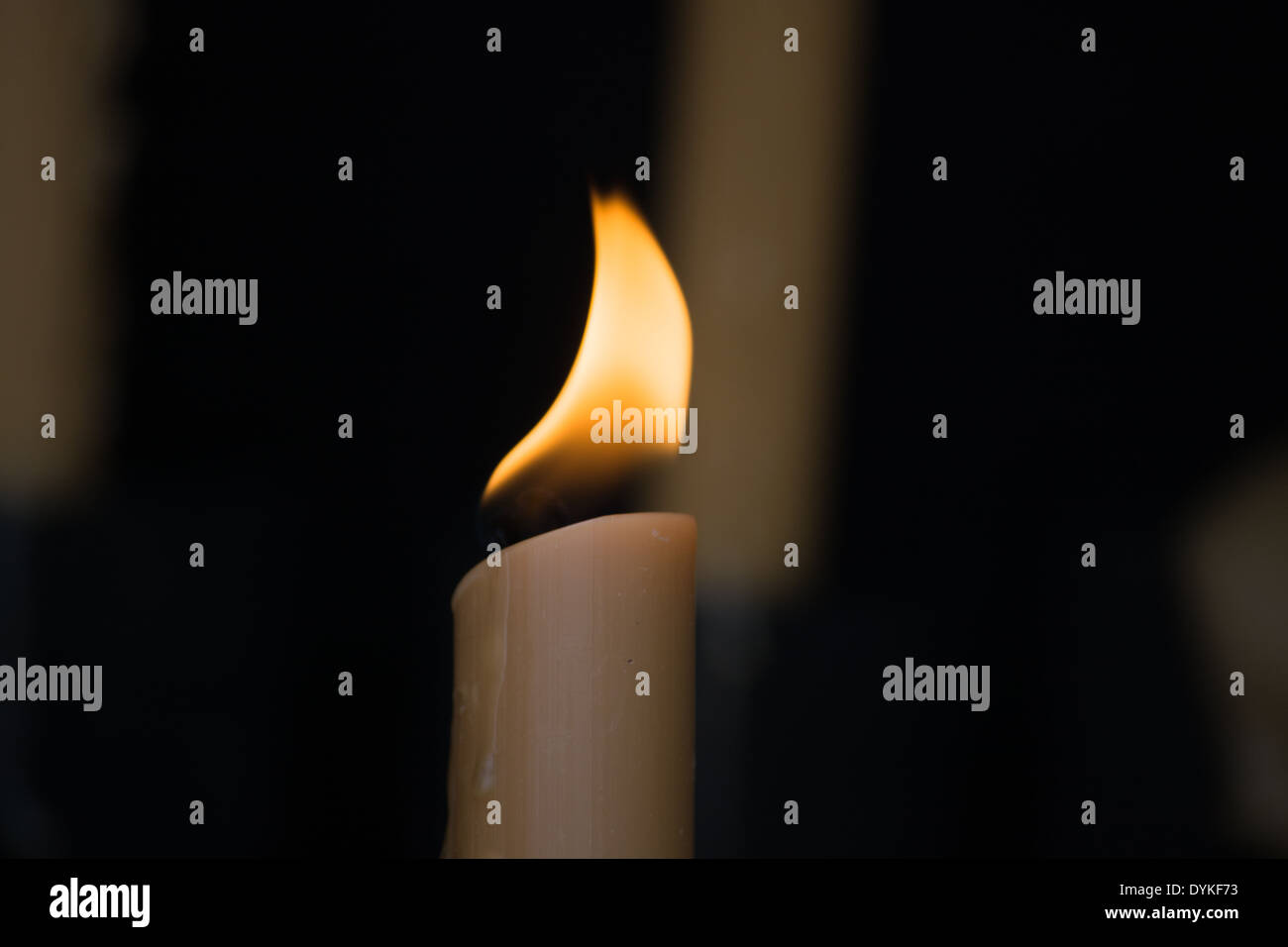 Wax candle melting hi-res stock photography and images - Alamy