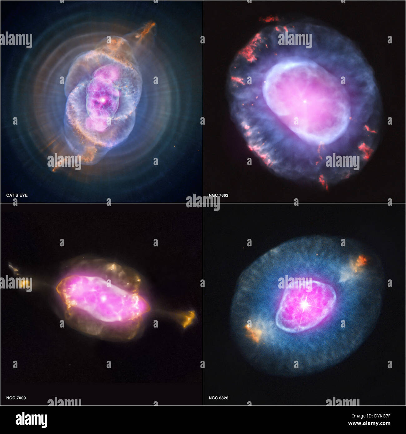 A Planetary Nebula Gallery Stock Photo - Alamy