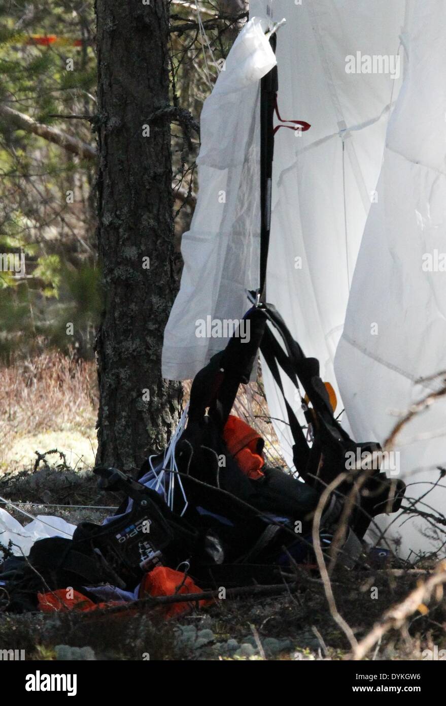 Pilot Ejecting From Plane