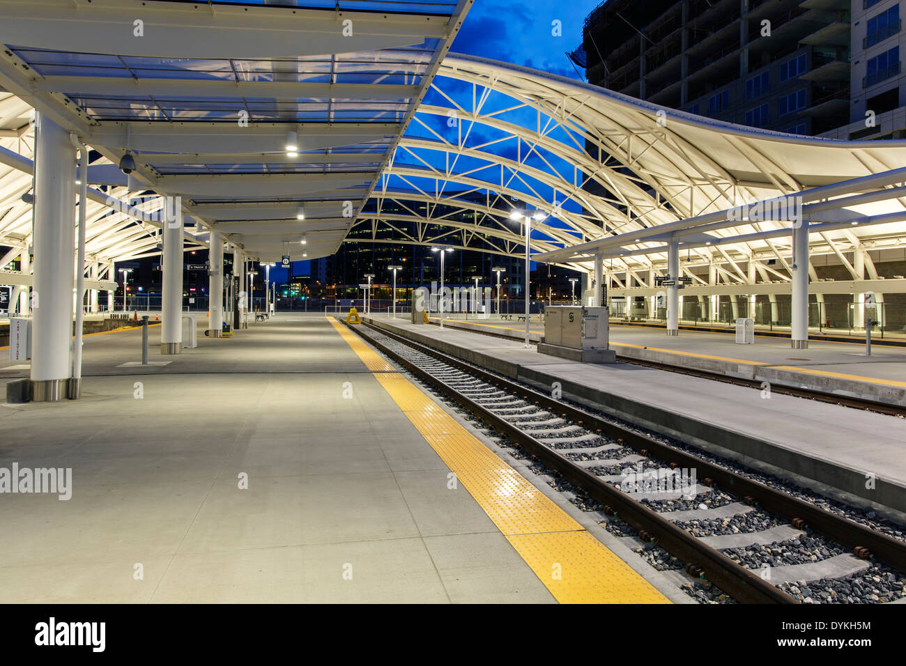 Denver union station terminal commuter hires stock photography and images Alamy