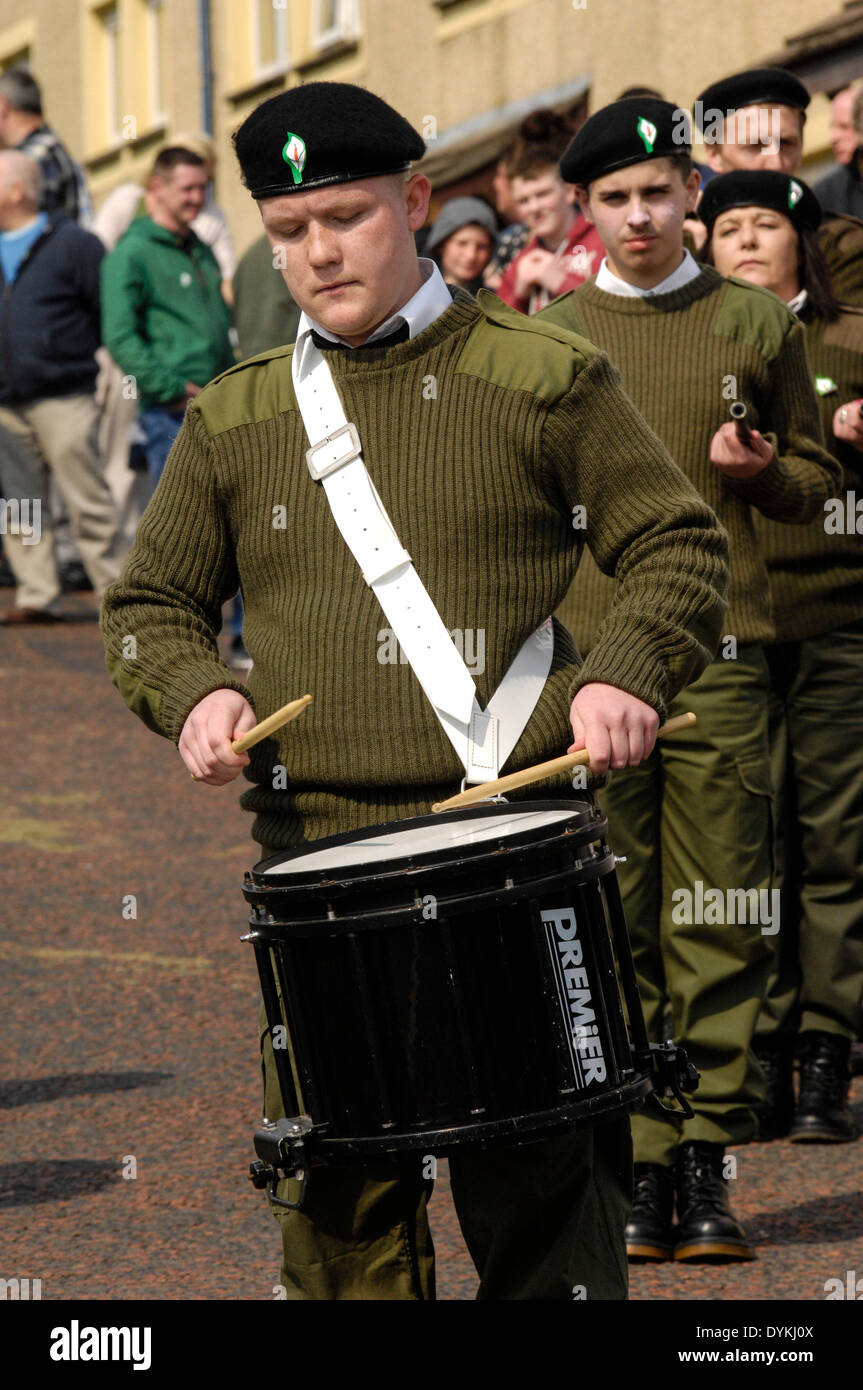 Band uniforms teenagers northern ireland hires stock photography and
