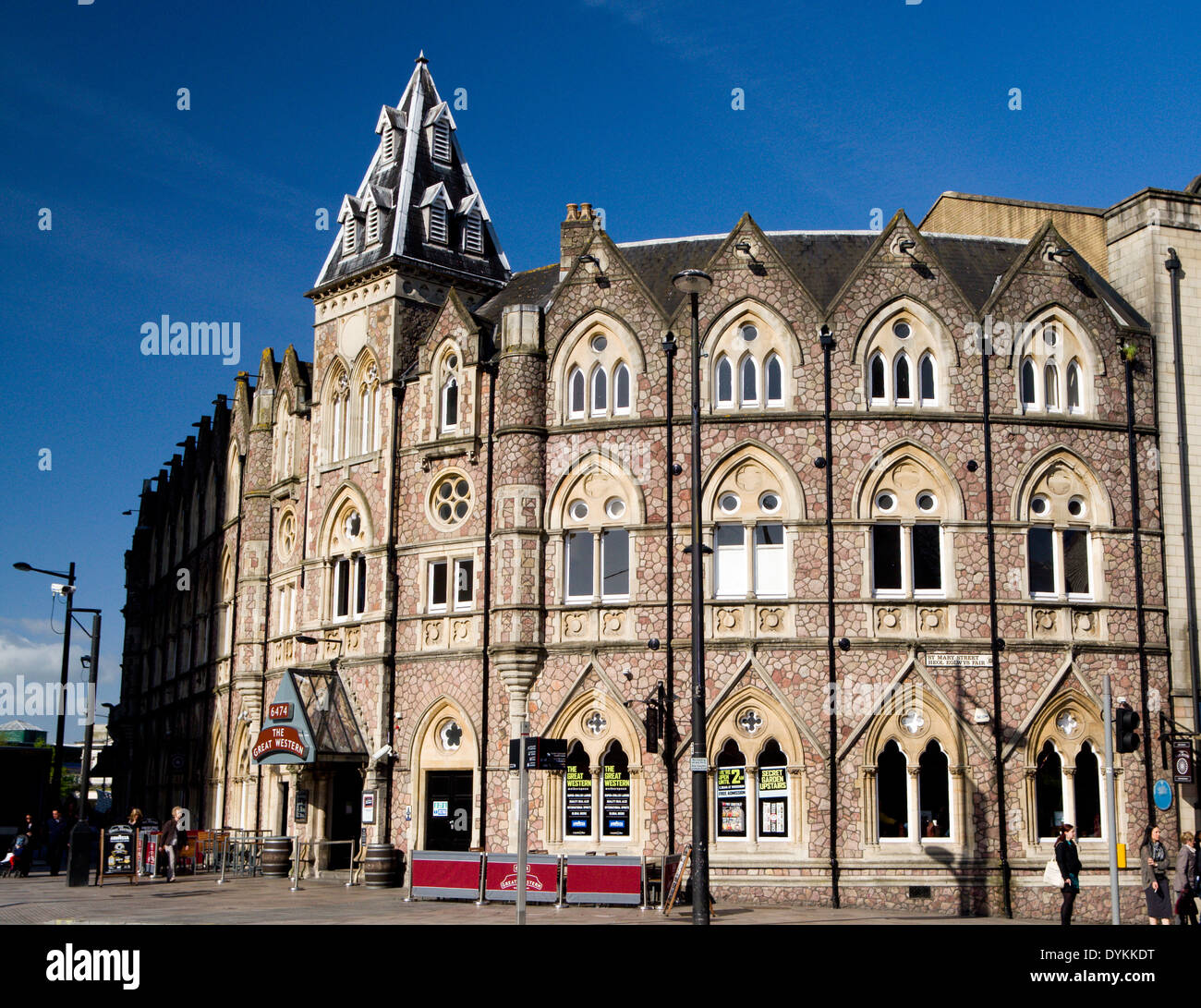 Great Western Public House, Cardiff, South Wales, UK. Stock Photo