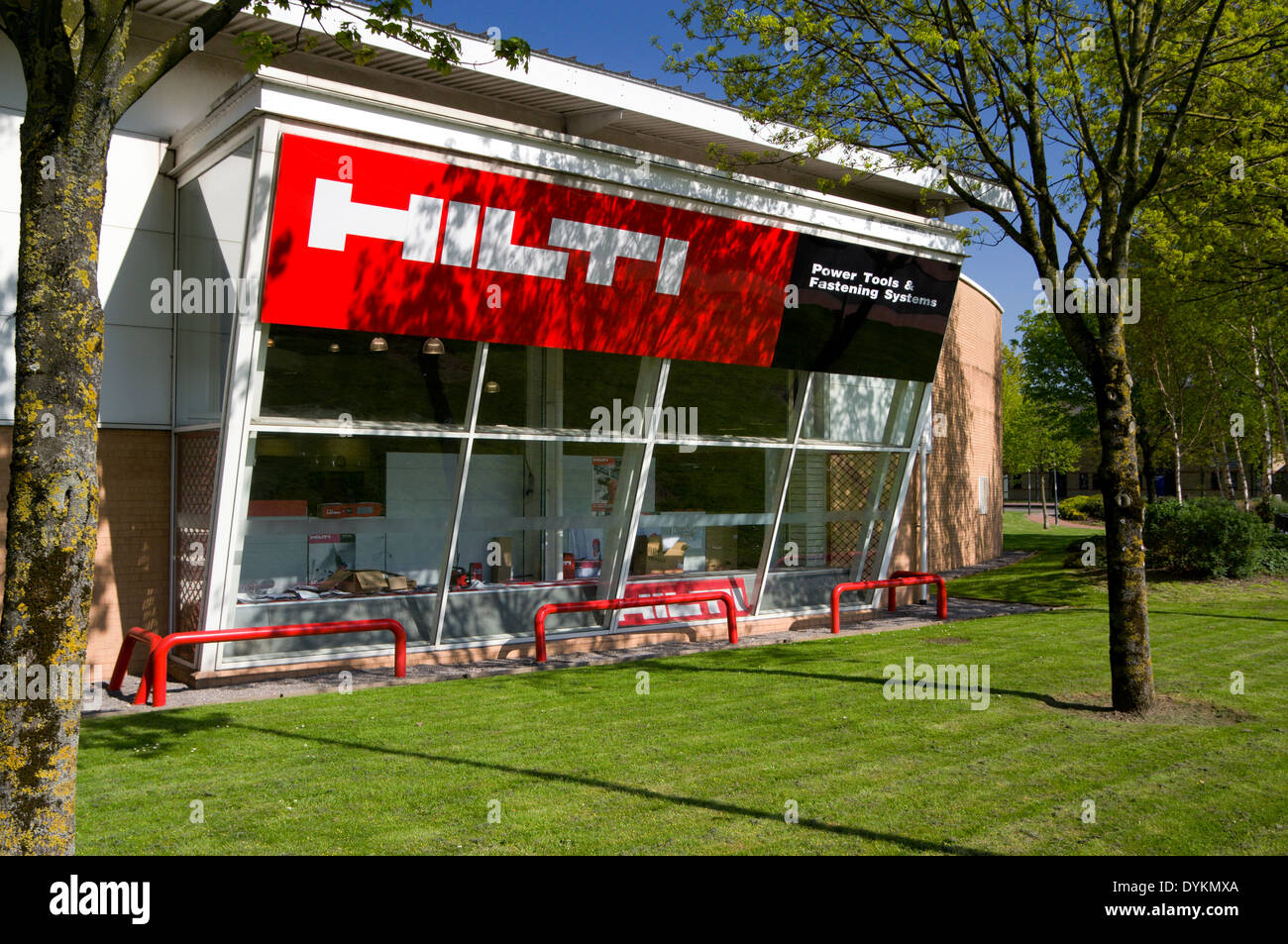 Hilti offices, Ocean Way, Cardiff, South Wales, UK. Stock Photo