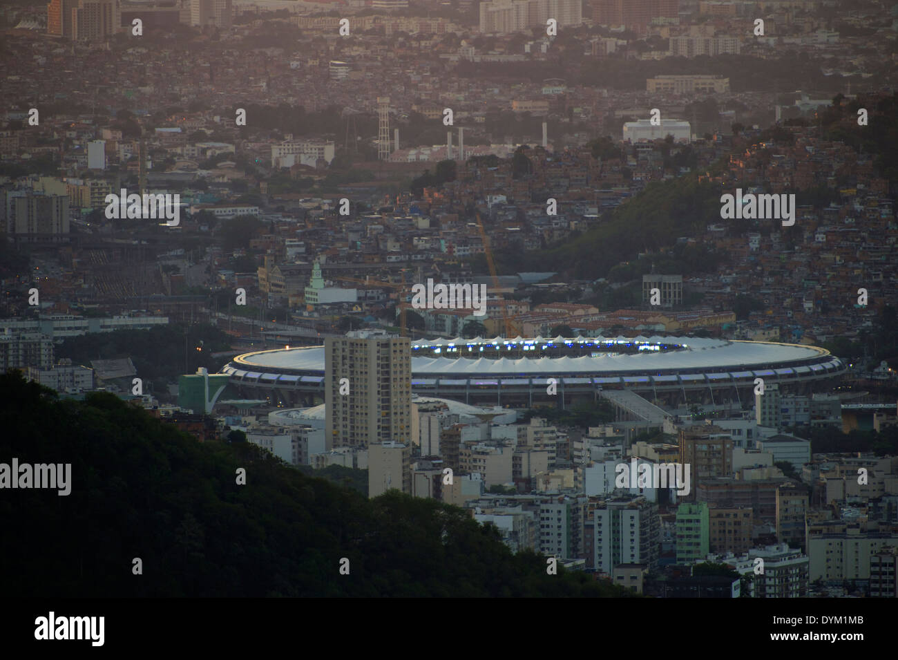 Maracana Stadium Rio De Janeiro 2014 Stock Photo