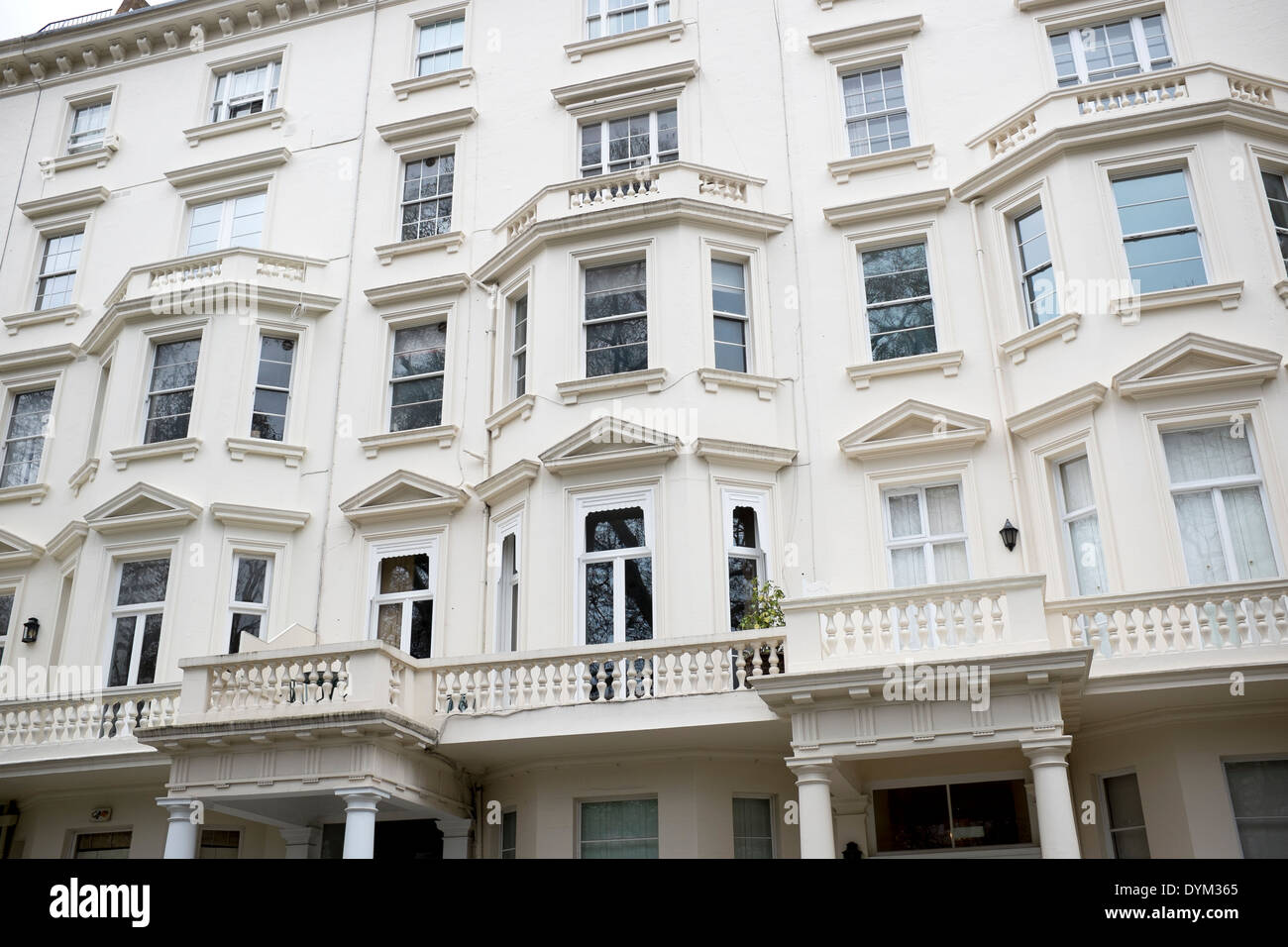 Residential Property St Square Pimlico London Stock Photo Alamy
